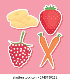Symbol für Obst und Gemüse