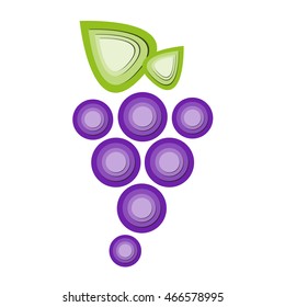 Fruits and Vegetables Icons. Vector. Eps10