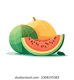fruits and vegetables logo vector
