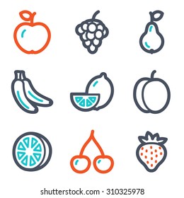 Ícones da Web do Fruits