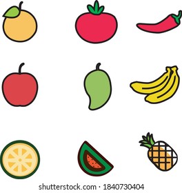 fruitvector healthy fruit lovely fruit