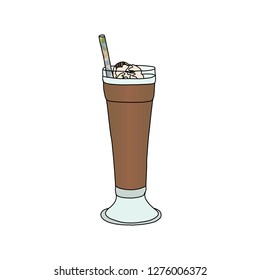 fruity hot chocolate, cafe, restaurant, fast food, sıcak çikolata, 