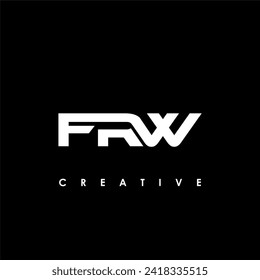 Vektorgrafik des ersten FRW-Letter-Designs