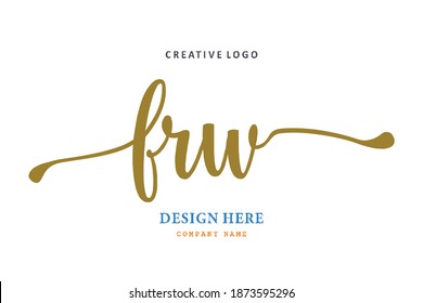 El logotipo de la inscripción en la FRW es sencillo, fácil de entender y autoritario