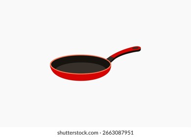 Fritteuse, Designvektor auf weißem Hintergrund
