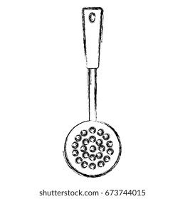 fry spoon cutlery icon