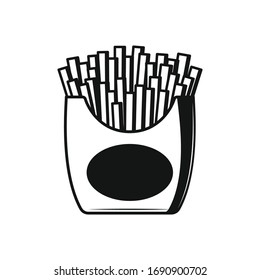Ilustración del vector pelado en la espalda blanca. Icono