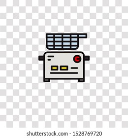 fryer icon sign and symbol. fryer color icon for website design and mobile app development. Simple Element from kitchen collection for mobile concept and web apps icon.