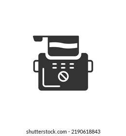 fryer icons  symbol vector elements for infographic web