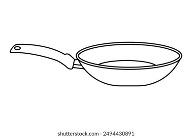 Diseño de ícono de Vector plano blanco y negro con trazo editable