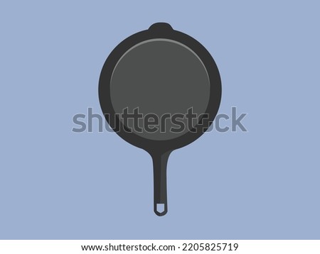 frying pan cast iron cookware stick-surface frying