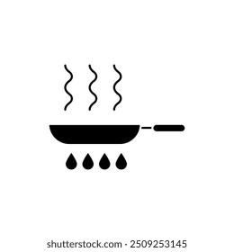 frying pan concept line icon. Simple element illustration. frying pan concept outline symbol design.