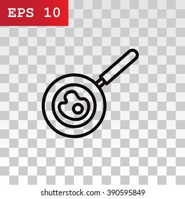 Frying pan icon