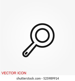 Frying pan icon