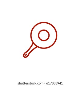Frying pan icon