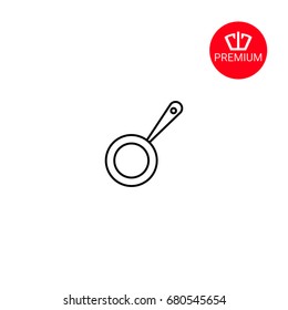 Frying pan icon