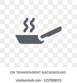 Frying pan icon. Frying pan design concept from  collection. Simple element vector illustration on transparent background.