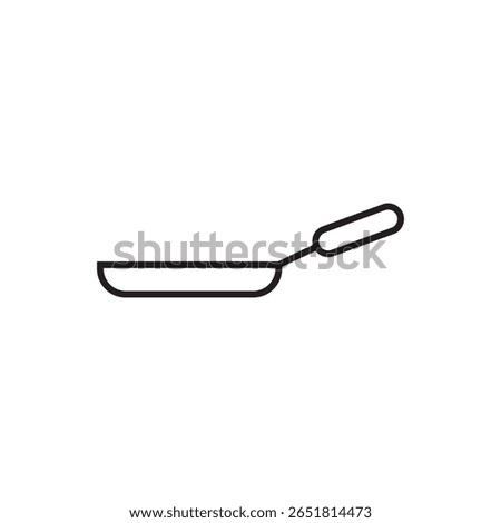 frying pan icon illustration element design