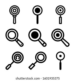 frying pan icon isolated sign symbol vector illustration - Collection of high quality black style vector icons
