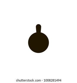 frying pan icon. sign design