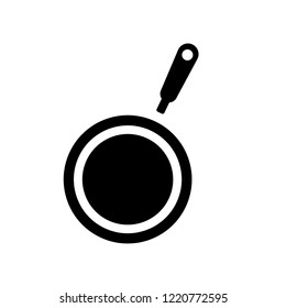 Frying pan icon. Trendy Frying pan logo concept on white background from kitchen collection. Suitable for use on web apps, mobile apps and print media.