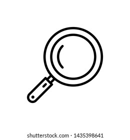 Frying pan icon vector design template