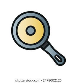 Sartén icono de diseño de Vector Plantillas simples y modernas