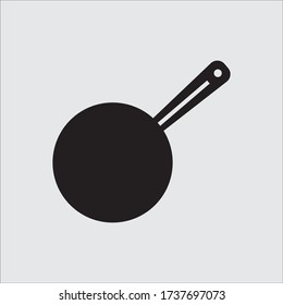 frying pan icon vector illustration
