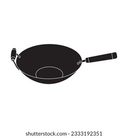 frying pan icon vector illustration symbol design