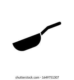 Vektorillustration Bratpfanne Symbol. EPS. 10.