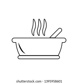 Frying pan sign  icon. Element of eating for mobile concept and web apps icon. Outline, thin line icon for website design and development, app development