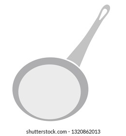 frying pan simlple art geometric illustration. Icon, graphic symbol, part of image design , kitchen, vegetables, fruit, desserts