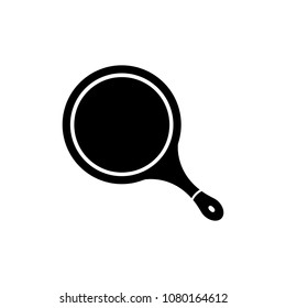 Frying pan, skillet vector icon, cooking vector icon