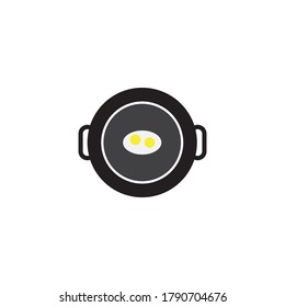 frying vector design ilustration templat

