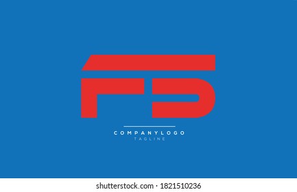 FS abstract initials monogram letter text alphabet logo design