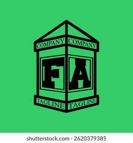 FS Initial Explore this unique collection of alphabet house logos,featuring stylish letter combinations inside a geometric house outline. Perfect for branding, real estate businesses, graphic design