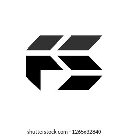FS initial logo simple and ellegant