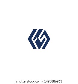 FS Letter Logo Design Template Vector