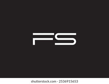 FS letter logo and initial logo design