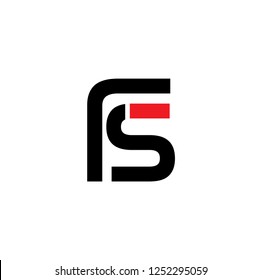 Fs Letter Vector Logo