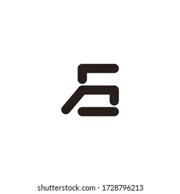 fs Letter Vektor-Logo