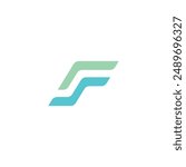 FS Logo Template Design. FS Icon