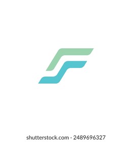 Design der FS-Logo-Vorlage. FS-Symbol