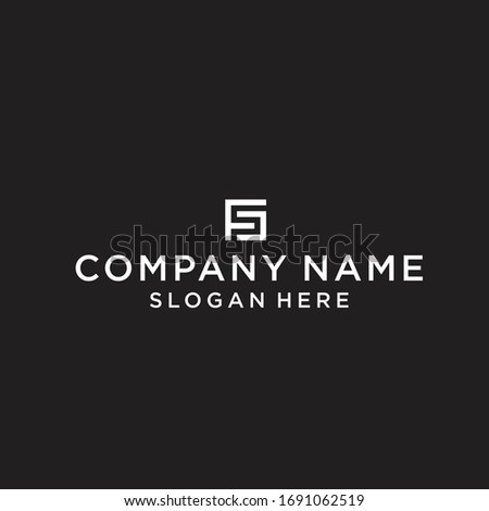 FS logo vector icon designs