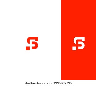 FS, SF Letter Logo Vector Template Abstract Monogram Symbol . Usable for Business sport, technology, fashion, digital And future creative logo