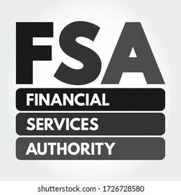 FSA - acrónimo de la Autoridad de Servicios Financieros, antecedentes de concepto de negocio