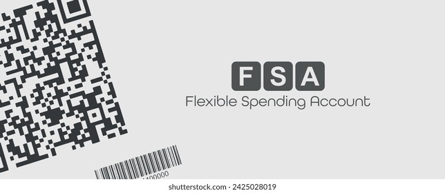 signo de fsa sobre fondo blanco