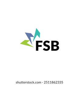 FSB letter logo design on white background. Creative  modern FSB letter logo design. Vector design.
Letters FSB, FSB logo  vector template.