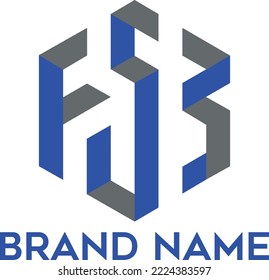 FSB letter logo design for your brand