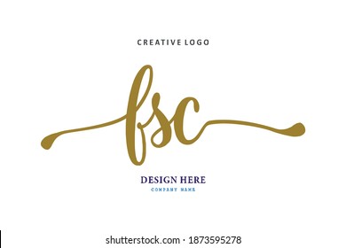 FSC lettering logo is simple, easy to understand and authoritative
